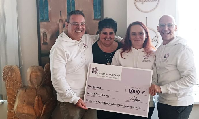 Spende 1000 €  / LR Global Kids Fund e.V.